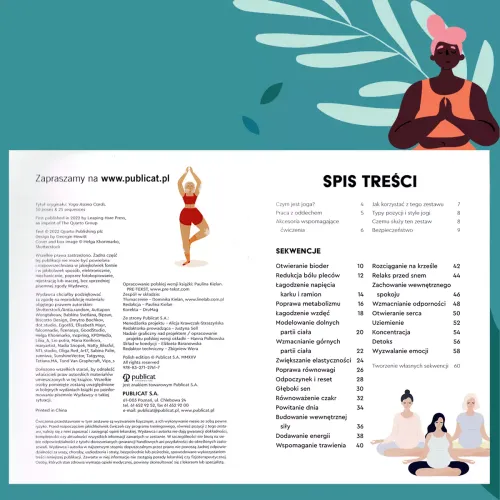 Joga. Asany. Karty do jogi + przewodnik na Arena.pl