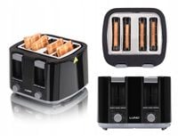 TOSTER OPIEKACZ KANAPEK 7 POZIOMÓW 1500W 4 KROMKI