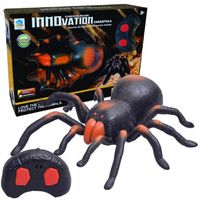 WIELKA Tarantula zdalnie sterowana pająk r/c chodzi świecące czerwone oczy