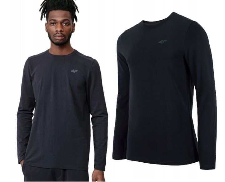 4F Koszulka z DŁUGIM RĘKAWEM TSML350 > L zdjęcie 1