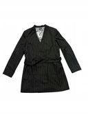 Sisley marynarka czarna w białe paski rozmiar 38