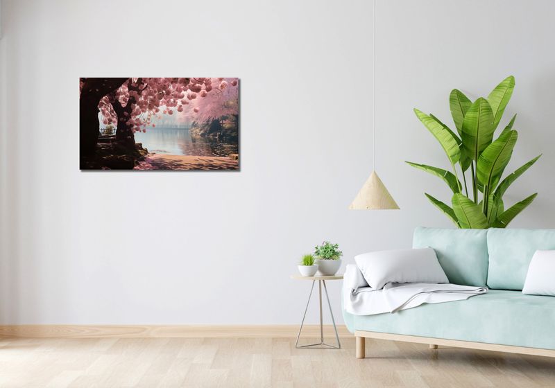 Obraz 90x50cm Spokój Sakury zdjęcie 2