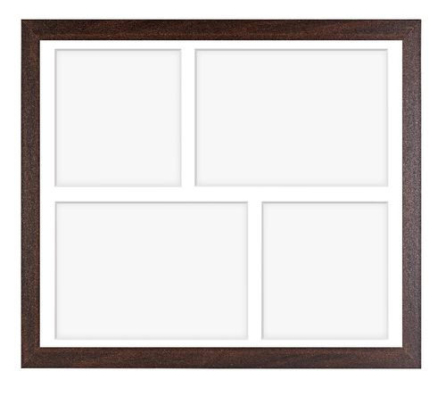 Ramka na 4 zdjęcia Hekla 24x30x4 foto galeria brązowy 1szt. na Arena.pl