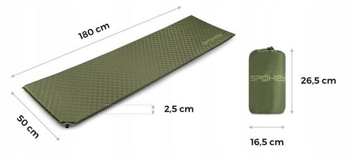 Mata Samopompująca Turystyczna AIR PAD 180x50 cm na Arena.pl