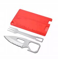 Niezbędnik zestaw grill widelec nóż namiot biwak