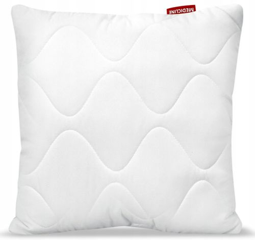 PODUSZKA ANTYALERGICZNA 40x40 JASIEK MIKROFIBRA PIKOWANA GRUBA na Arena.pl