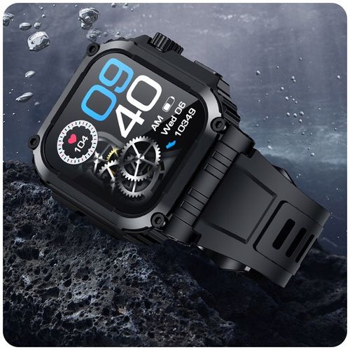 SMARTWATCH MĘSKI ZEGAREK FUNKCJA GPS ROZMOWY POLSKIE MENU TĘTNO 410mAh na Arena.pl