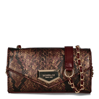 Mała torebka MONNARI motyw wężowy elegancka