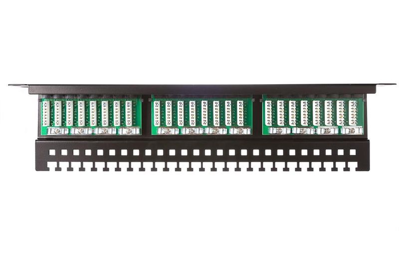 Patch panel 19'' Netrack 24-porty kat. 5e UTP, z półką zdjęcie 4