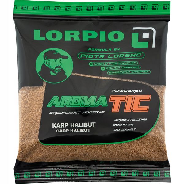 Zanęta Dodatek Lorpio Aromatic Carp Halibut 200g zdjęcie 1