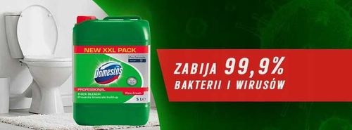 domestos płyn do wc pine fresh zielony 5l na Arena.pl