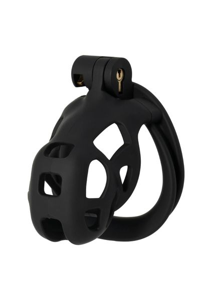 Penis Prison Cock Cage Short Black zdjęcie 1