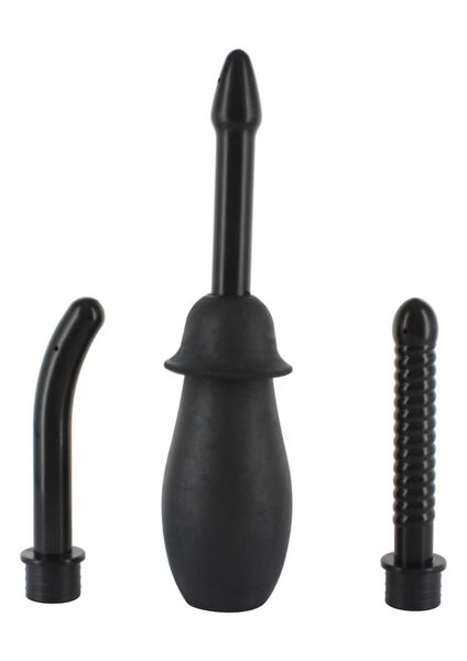 Anal Douche Kit Black zdjęcie 1
