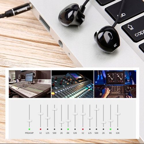 BASEUS PRZEWODOWE SŁUCHAWKI DOUSZNE MINI JACK 3,5MM Z MIKROFONEM I PILOTEM na Arena.pl