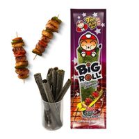 Przekąska z grillowanych wodorostów BBQ TaoKaeNoi Big Roll Snack 3g/1szt