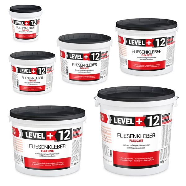 Gotowy Klej do Płytek 10kg Biały Flex Level+12 zdjęcie 2