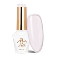 Lakier hybrydowy LED/UV Gel Polish MollyNails French Manicure Nr 133 8g