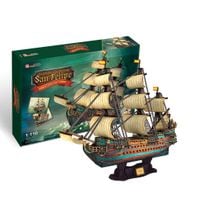 puzzle 3d żeglowiec the spanish armada-san felipe