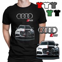 KOSZULKA T-SHIRT MĘSKI WZORY DO WYBORU - AUDI RS AUTA SAMOCHODY - XL