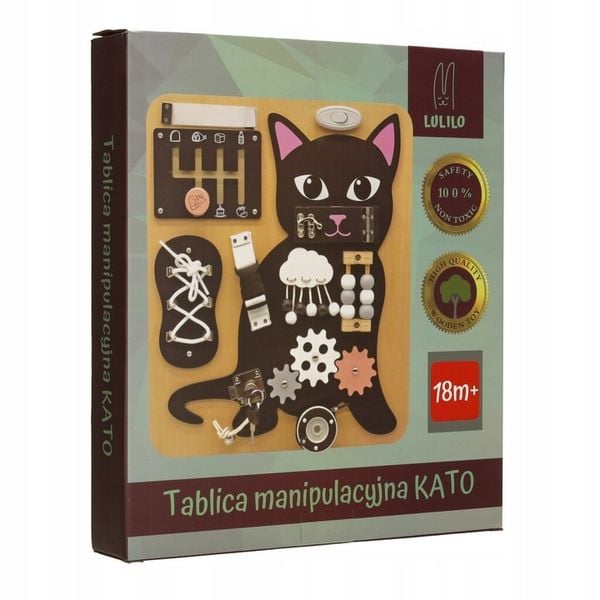 Tablica manipulacyjna kotek Lulilo Kato zdjęcie 13