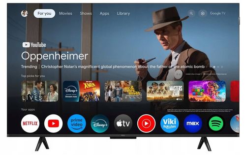 Telewizor TCL 50P7K QLED, Google TV Dolby Vision Dolby Atmos na Arena.pl