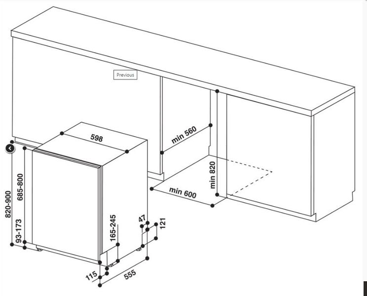 Zmywarka Whirpool WIS7020PEF zdjęcie 2
