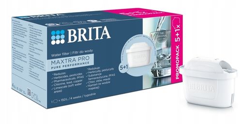 Wkład filtrujący wodę do dzbanka BRITA Maxtra PRO Pure Performance 5+1 szt na Arena.pl