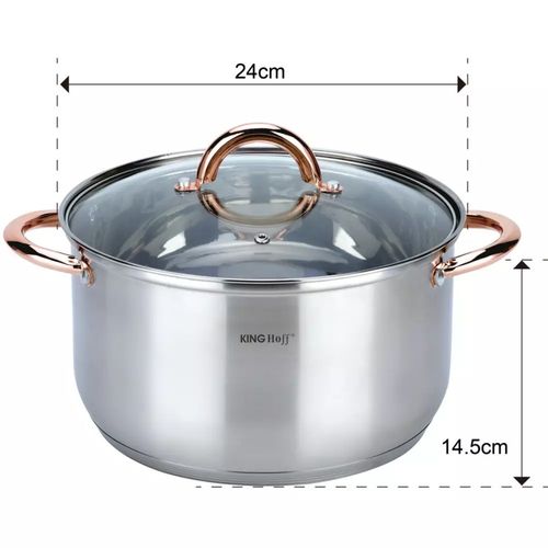 zestaw garnków 10 elementów kinghoff kh-1764 na Arena.pl