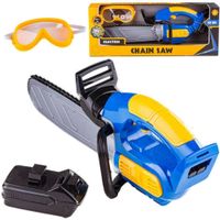 Zabawkowa Piła Łańcuchowa, Motorowa Dla Małego Drwala + Okulary