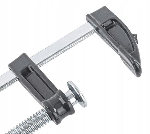 ŚCISK STOLARSKI ŚRUBOWY ZACISK 150x50 MM TYP F STALOWY DO DREWNA WARSZTATU na Arena.pl