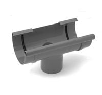 lej spustowy 100/63mm grafit bryza - c 61-104