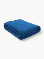 Narzuta z bawełny Astra S 180 x D 250 cm granatowa