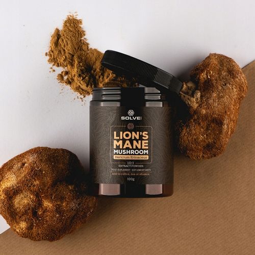 LION'S MANE 10:1 SOPLÓWKA JEŻOWATA 100G SOLVE LABS na Arena.pl