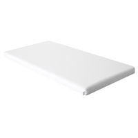 Prześcieradło z gumką na materace do łóżeczek dziecięcych 120x60 cm białe