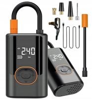 Mocna Pompka sprężarka zawór START-STOP kompresor samochodowy rower