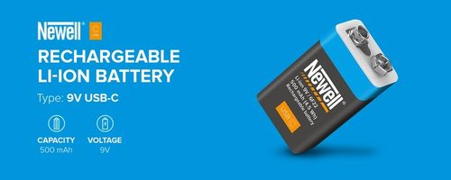 Akumulator Bateria Newell 9 V R9 USB-C 500 mAh na Arena.pl