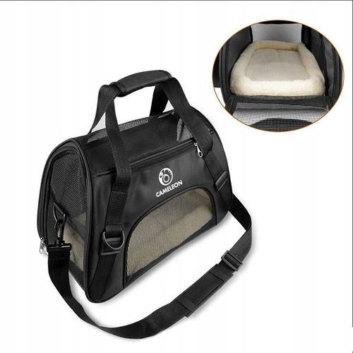 SOLIDNY Transporter dla Kota Psa Zwierząt Torba Podróżna MIĘKKA MATA GRATIS na Arena.pl