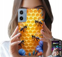 ETUI DO MOTOROLA E15 / G05 - PSZCZOŁY UL PLASTER MIODU PLECKI CASE