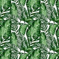 OKLEINA FOLIA SAMOPRZYLEPNA NA MEBLE BLAT SZAFKI 67,5x200 ZIELONE LIŚCIE