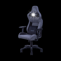 AQIRYS Fotel gamingowy FENRIR grey/black