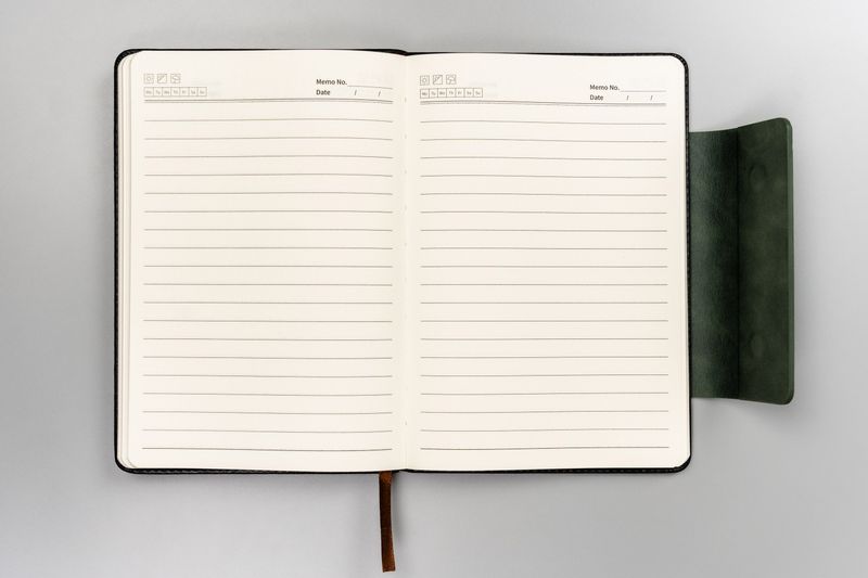 notes ptn not-9-6423 black-green zdjęcie 5