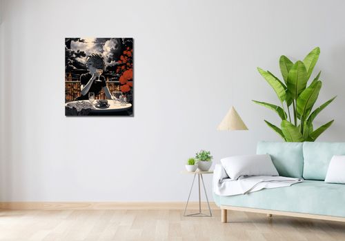 Obraz 60x70cm Wieczorne Toasty na Arena.pl