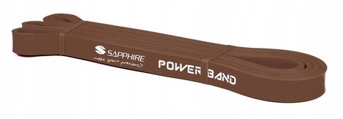 ZESTAW 4 GUM oporowych POWER BAND taśmy TRENINGOWE DO ĆWICZEŃ SAPPHIRE na Arena.pl