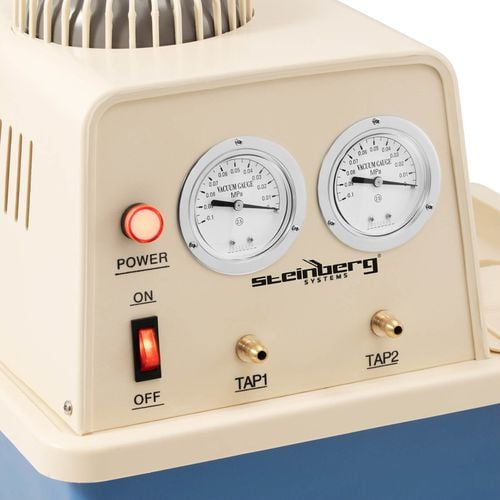 Pompa próżniowa laboratoryjna z obiegiem wody 2 zawory manometry 15 l 180 W na Arena.pl