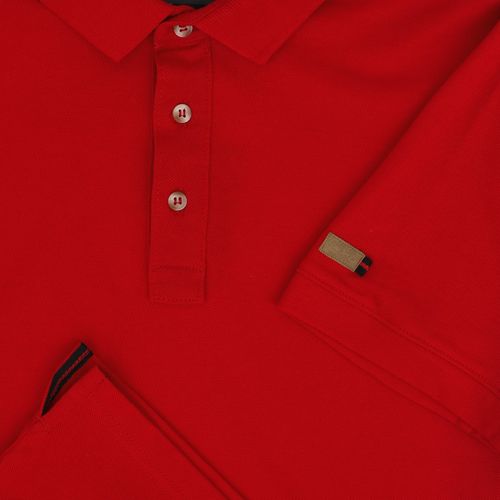 Koszulka polo Stelvio czerwona Rozmiar - XL na Arena.pl