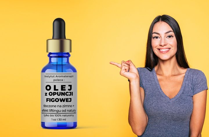 Olej BIO Opuncji Figowej zimnotłoczony lifting zdjęcie 3