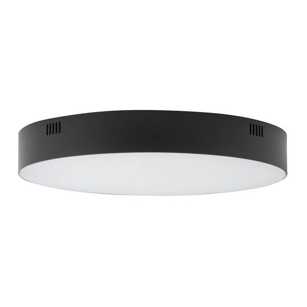 Okrągły natynkowy plafon Lid Round 10410 Nowodvorski LED 50W 3000K czarny zdjęcie 2