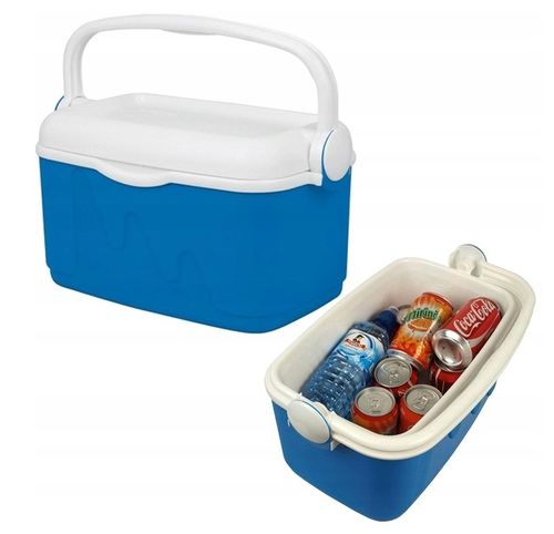 Mała Lodówka na Wkłady Turystyczna Przenośna 10L Curver Pojemna Niebieska na Arena.pl