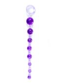 Plug/Kulki-Jelly Anal 10 Beads Purple