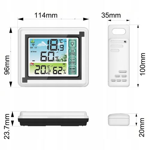 Stacja pogody RETOO E644 na Arena.pl
